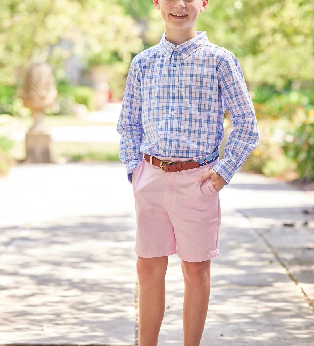 Classic Short - Light Pink Twill