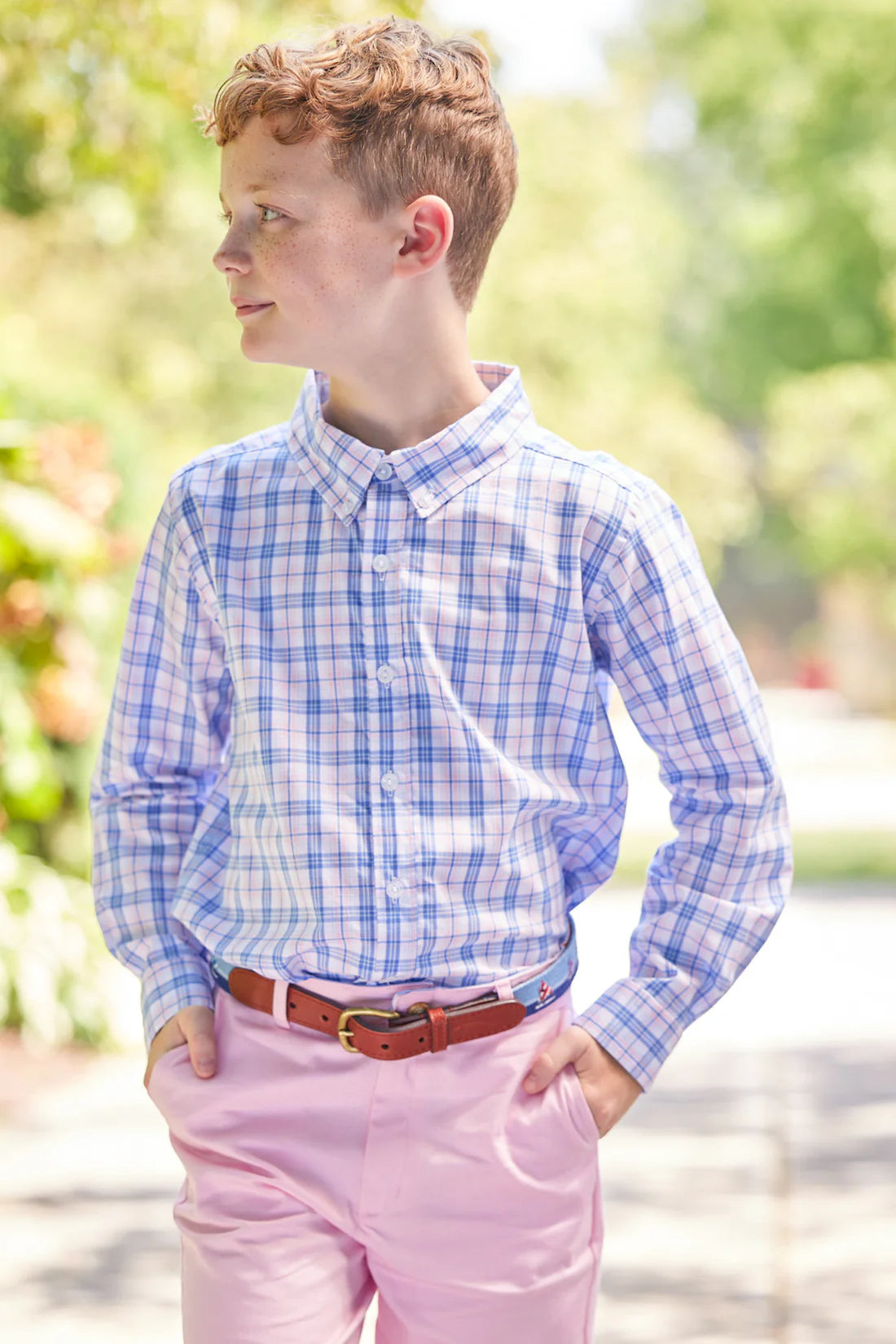 Button Down Shirt - Albany Plaid