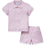 Petite Plume Colette Short Set in Fleur Blush