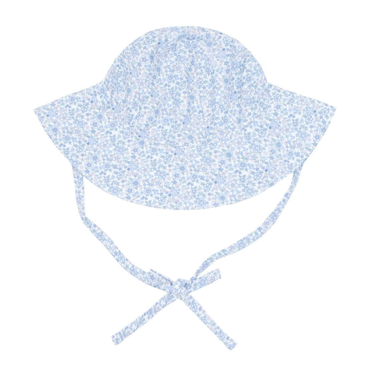 Slate Floral Sun Hat