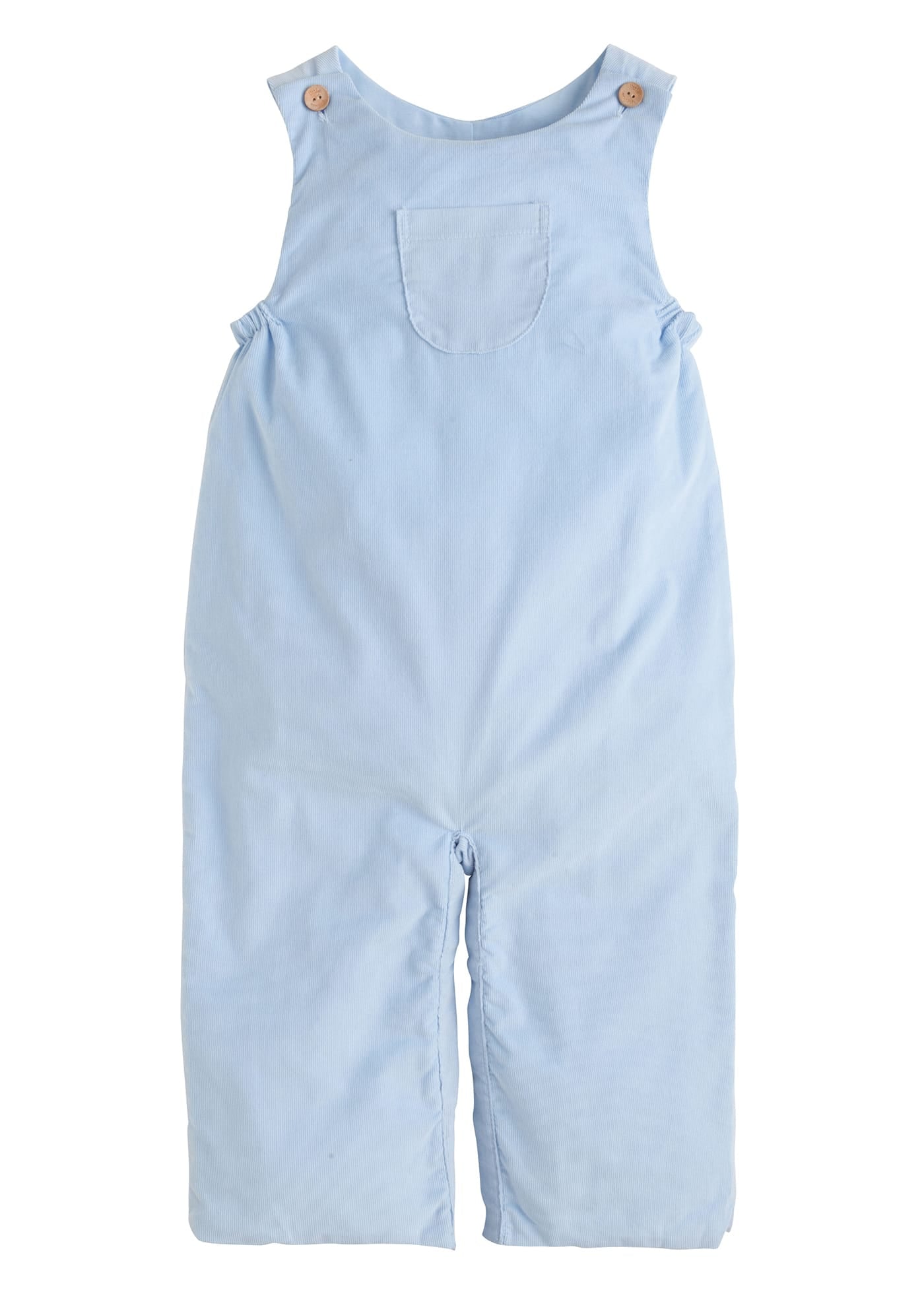 Little English Campbell Overall - Light Blue Corduroy