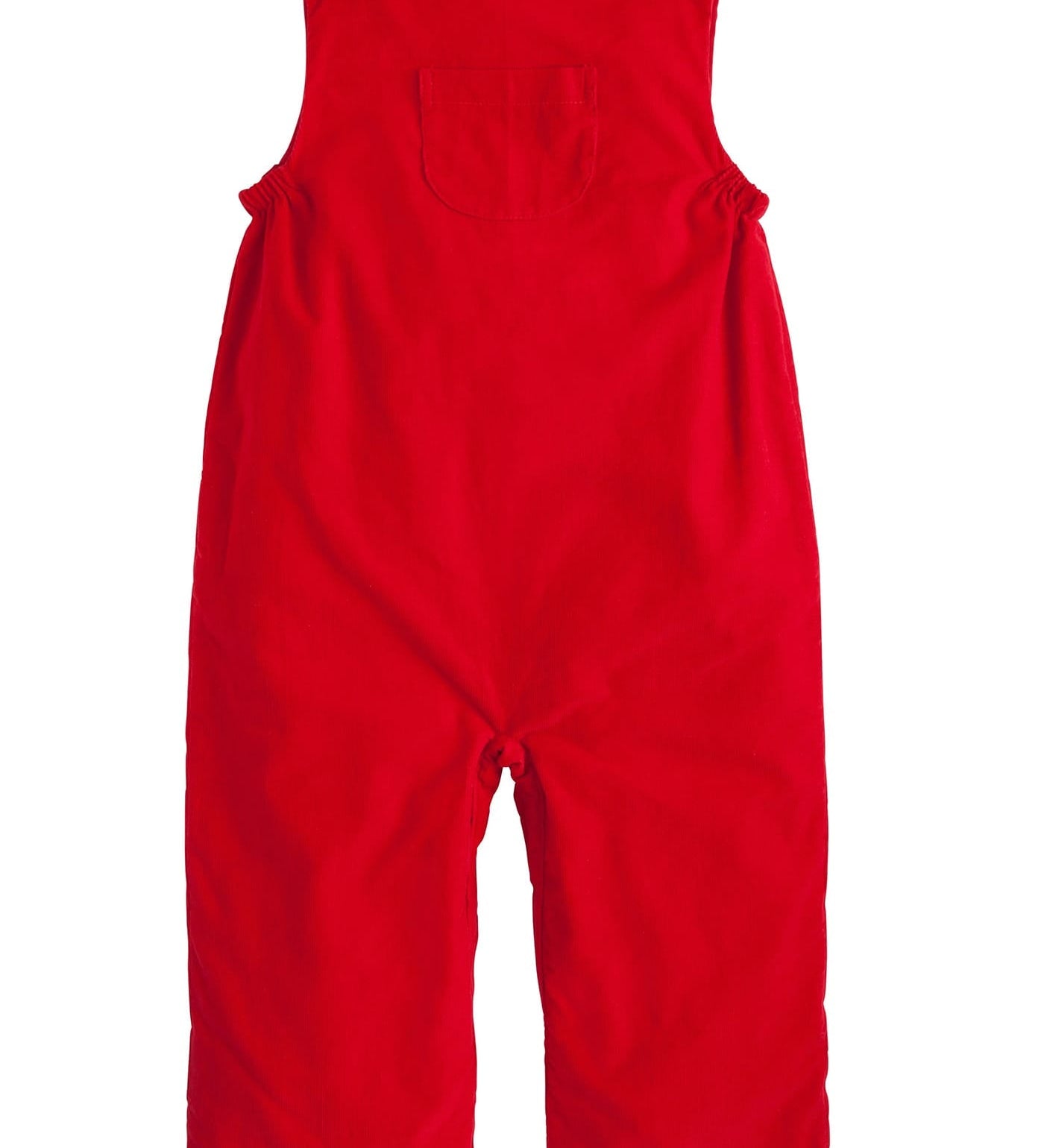 Little English Campbell Overall - Red Corduroy