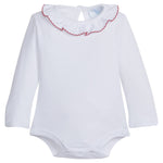 Caroline Knit Blouse - Red