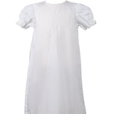 Classic Dot Gown - White w/ Ecru