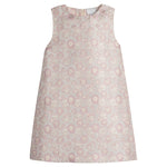 Classic Shift Dress- Rosewood Jacquard