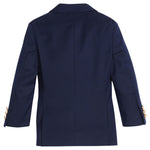 Classic Wool Blazer - Navy