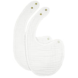 Cloud Muslin™ Bib 2 Pack - White