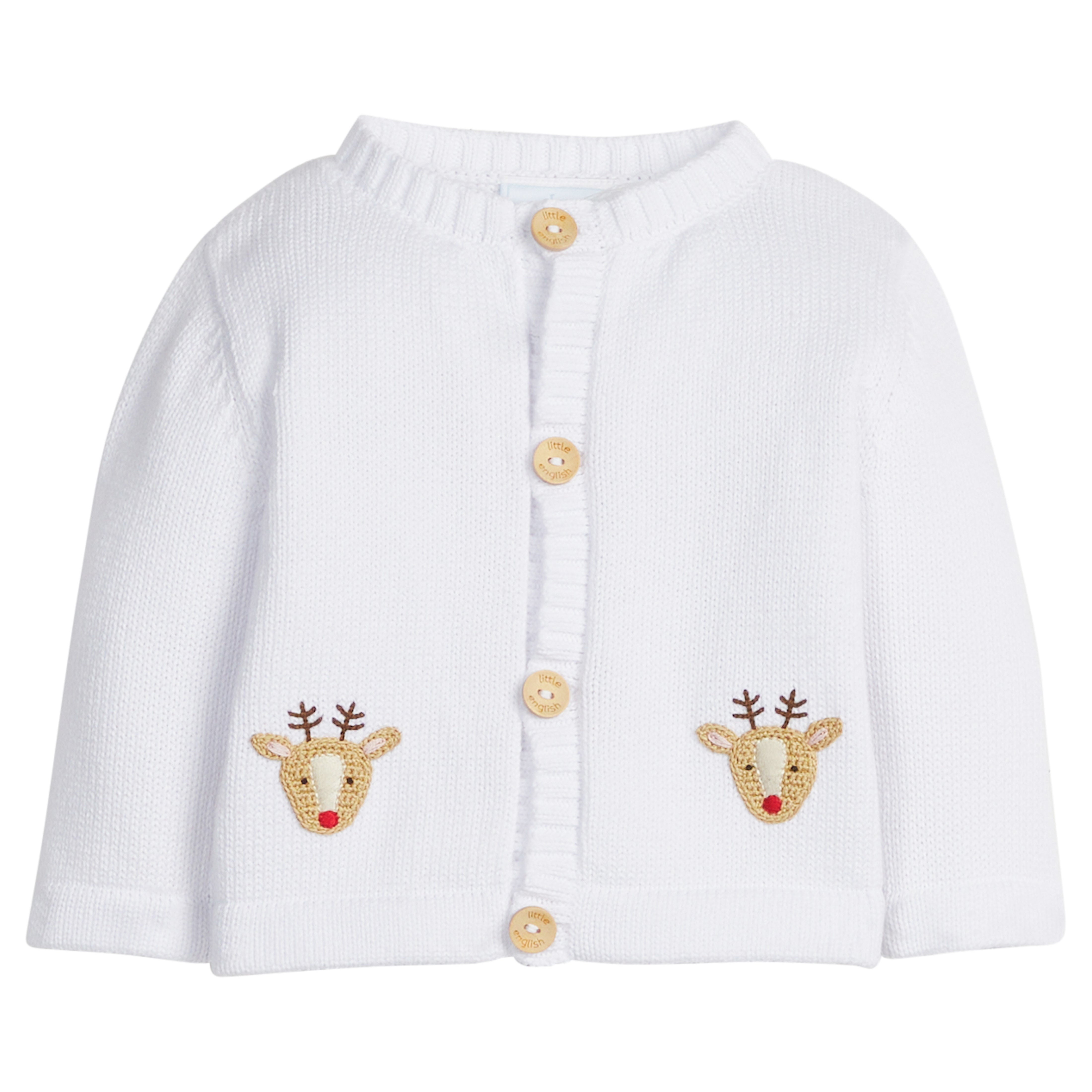 Crochet Cardigan - Reindeer