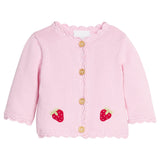 Crochet Cardigan - Strawberry