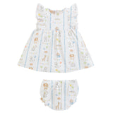 Sweet Sparkle Dress With Ruffles