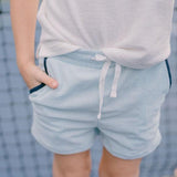 Boys Blue French Terry Short