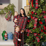 Knox`s Night Night Footed- Pace Mill Plaid