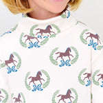 Tatum's Turtleneck Dress - Highland Horses