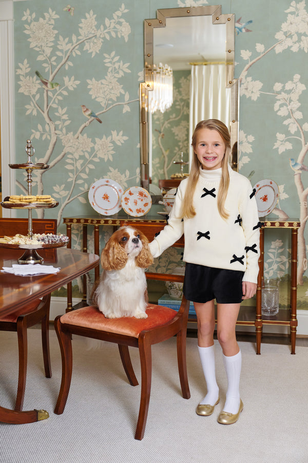 Sally Mae Shorts - Velveteen Newport Night