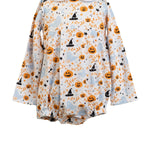 The Proper Peony Blue Casper long sleeve boy bubble, alternate view
