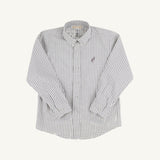Dean's List Dress Shirt - Grantley Gray Windowpane
