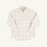 Dean's List Dress Shirt - Mantua Tattersall/Seashore Sherbert