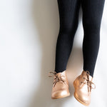 Cable Knit Tights - Black