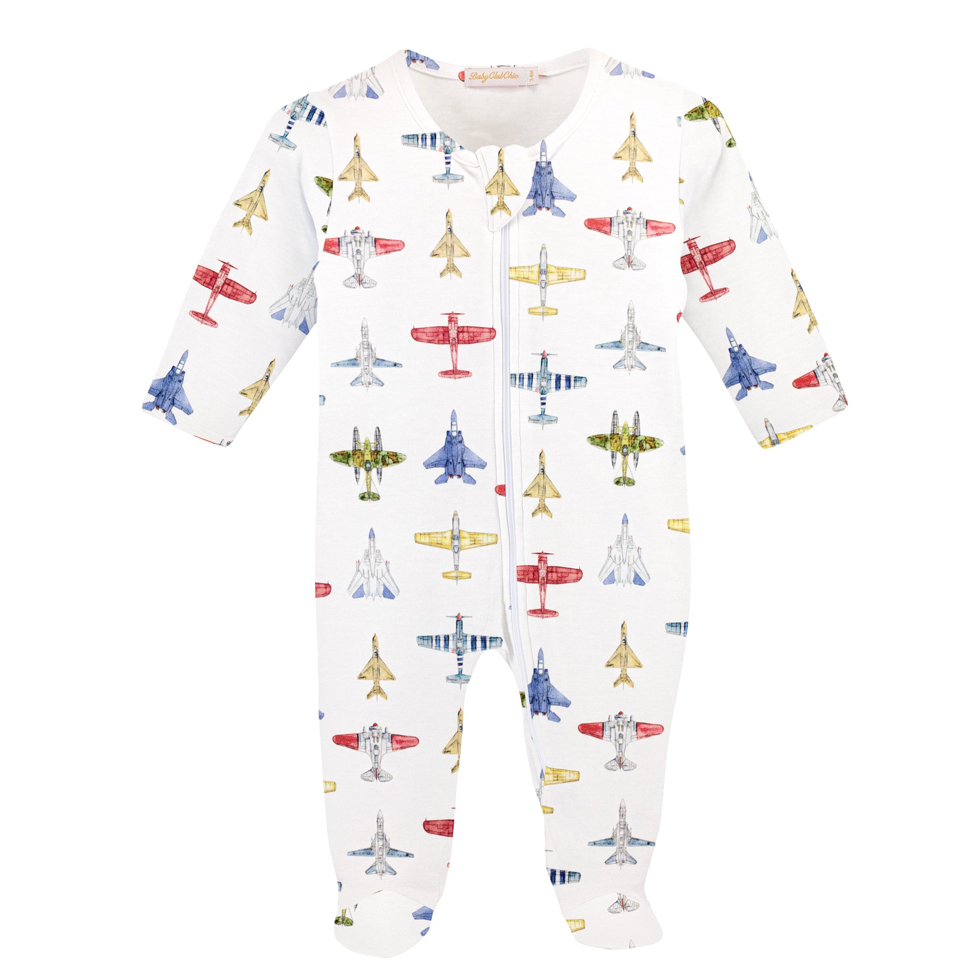 Airforce Zipped Footie