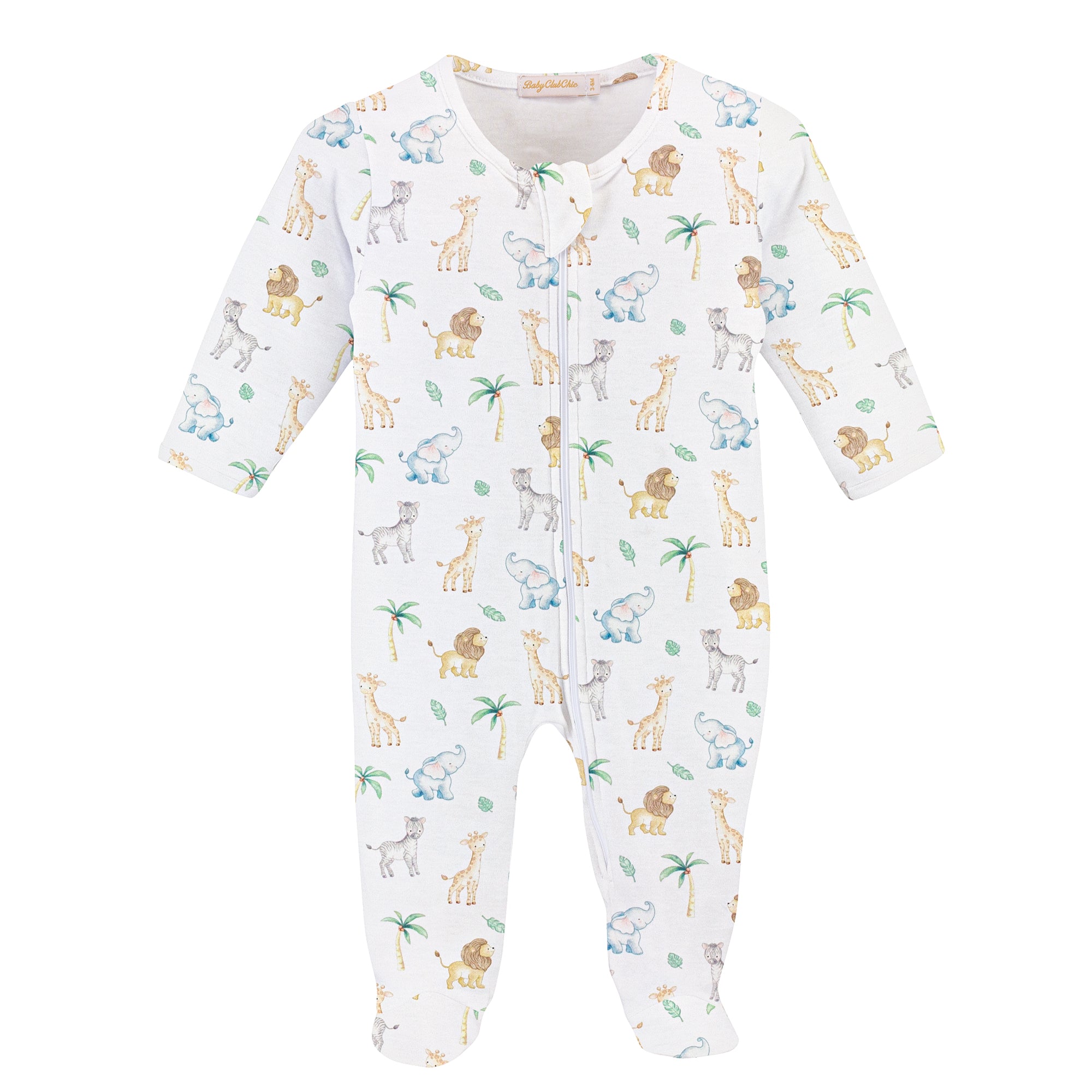 Little Safari Zipped Footie