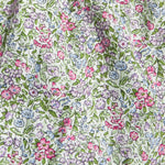 Ruffled Peter Pan Blouse - Lavender Gables Floral