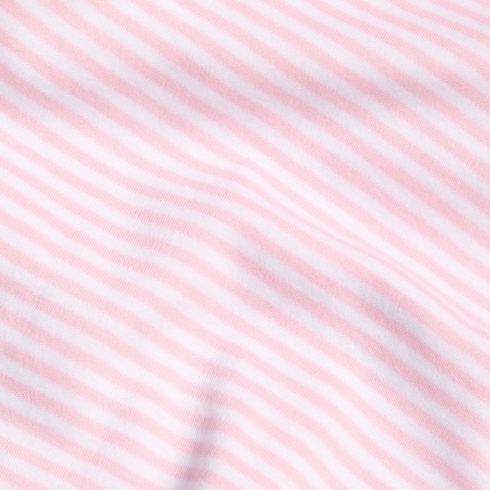 Turtleneck Dress - Light Pink Stripe