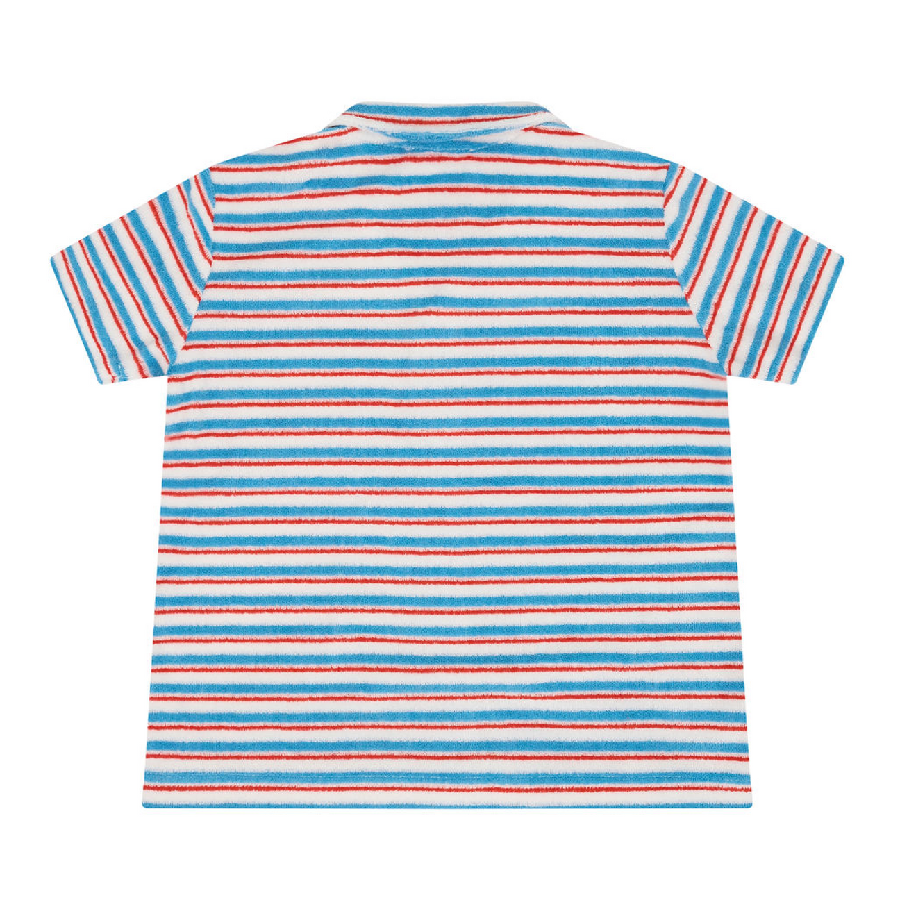 minnow Boys Stripe French Terry Button Up