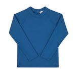 minnow Unisex Oyster Blue Long Sleeve Rashguard