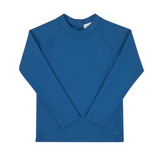 minnow Unisex Oyster Blue Long Sleeve Rashguard