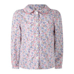 Pink Floral Blouse