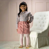 Pink Floral Blouse