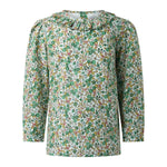 Botanical Frill Collar Blouse