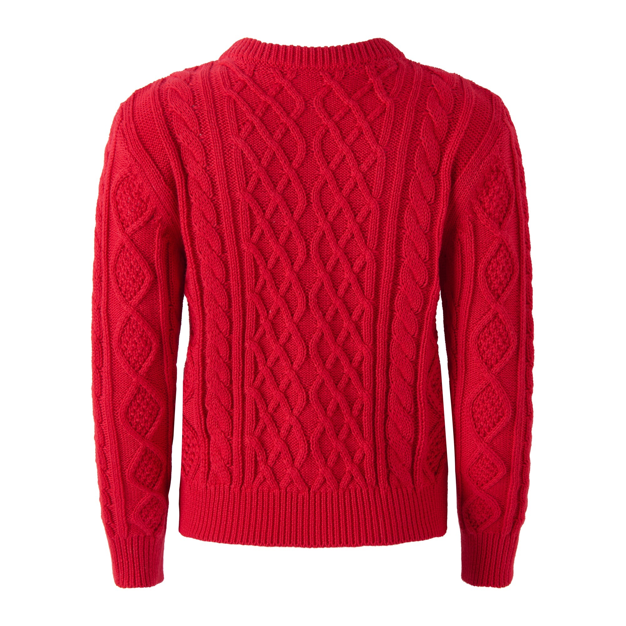 Back of Rachel Riley red tartan bow cardigan