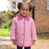 Rachel Riley English Garden Quilted Jacket, styled