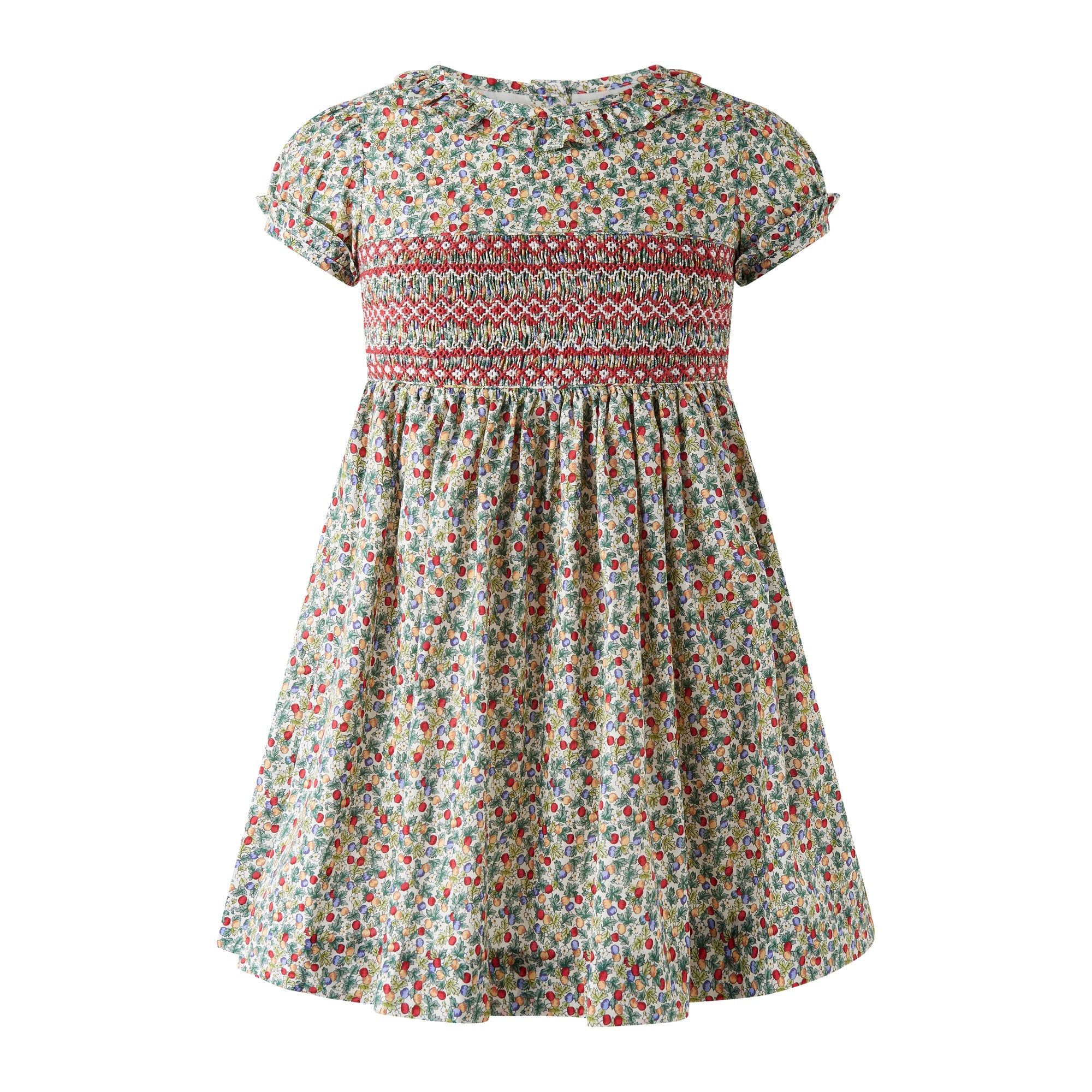 Rachel Riley Apple Blossom smocked dress