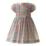 Pastel Floral Frill Dress