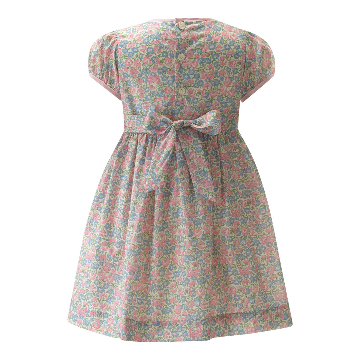 Pastel Floral Frill Dress