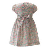 Pastel Floral Frill Dress