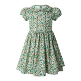 Botanical Frill Front Dress
