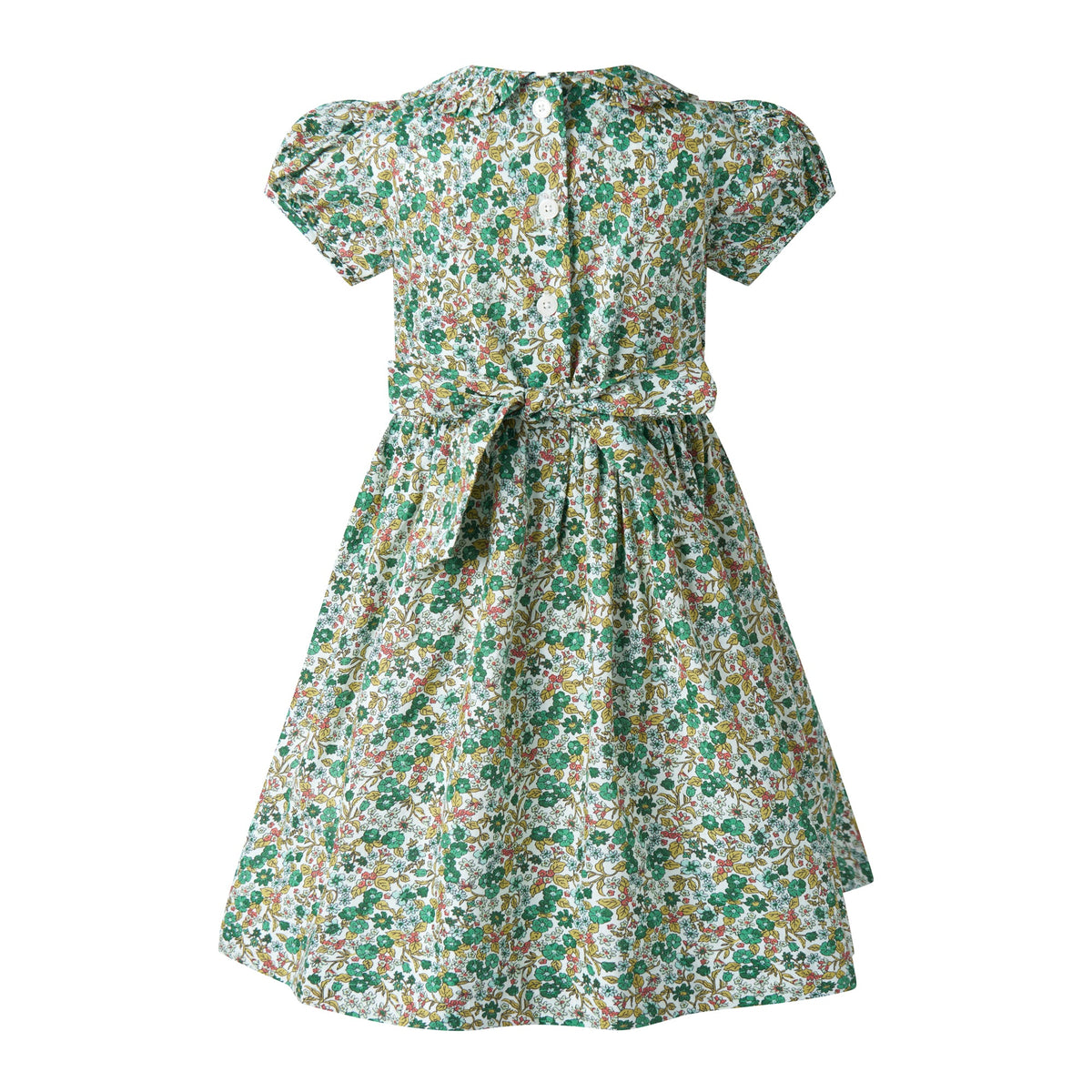 Botanical Frill Front Dress