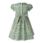 Botanical Frill Front Dress