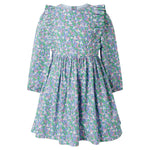 Winter Blossom Frill Dress