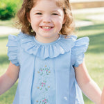 Sid Scallop Pleat Girl Bubble