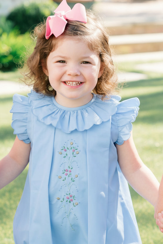 Sid Scallop Pleat Girl Bubble