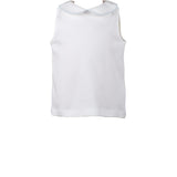 Sleeveless Shirt with Light Blue