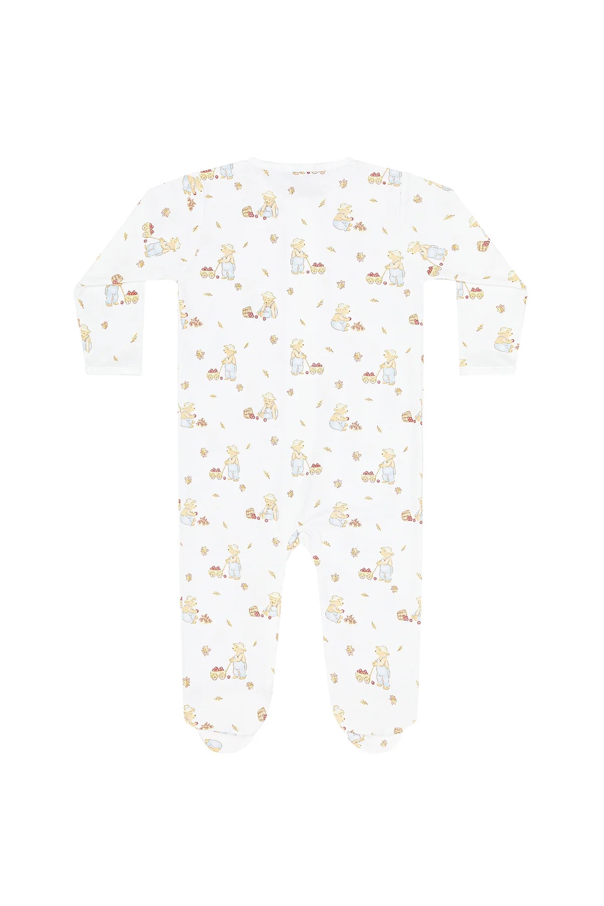 Harvest Time Zipper Footie