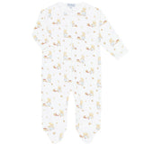 Harvest Time Zipper Footie