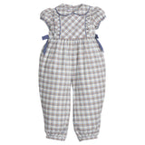 Hazel Romper - Clarkson Plaid