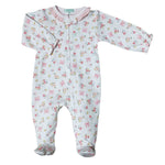 Bows and Flowers Footie