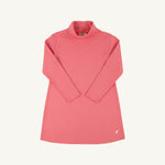Tatum's Turtleneck Dress - Parrot Cay Coral